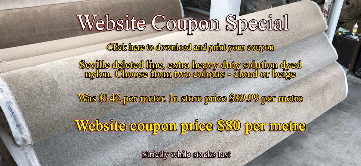 Roses Carpets Norman Ellison Special Offer